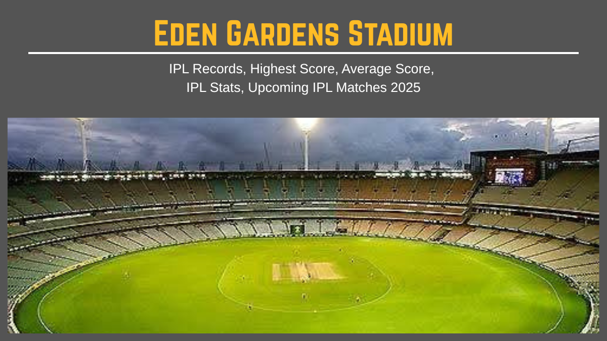 Eden Gardens IPL Records